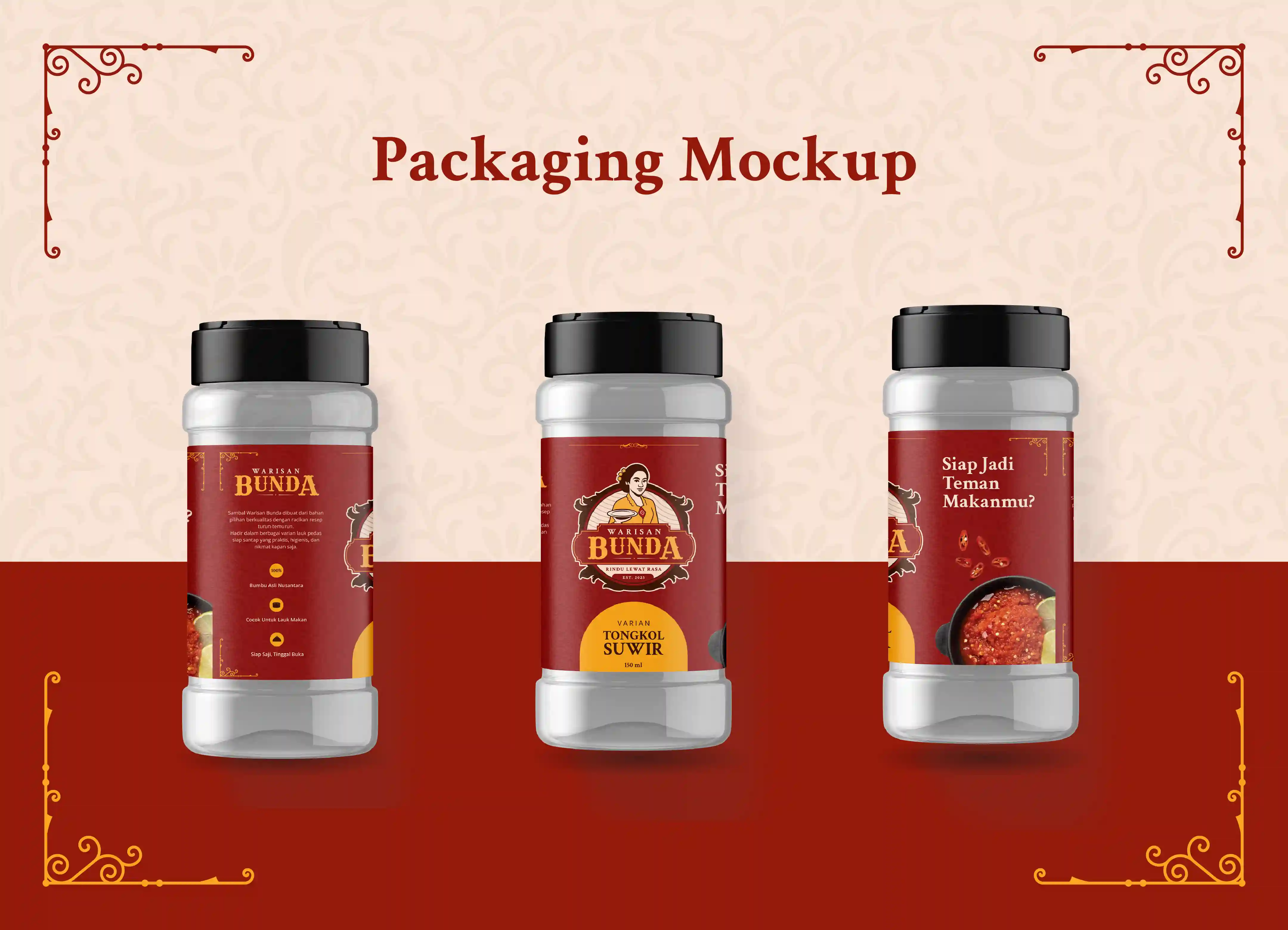 Warisan Bunda — Traditional Culinary Branding