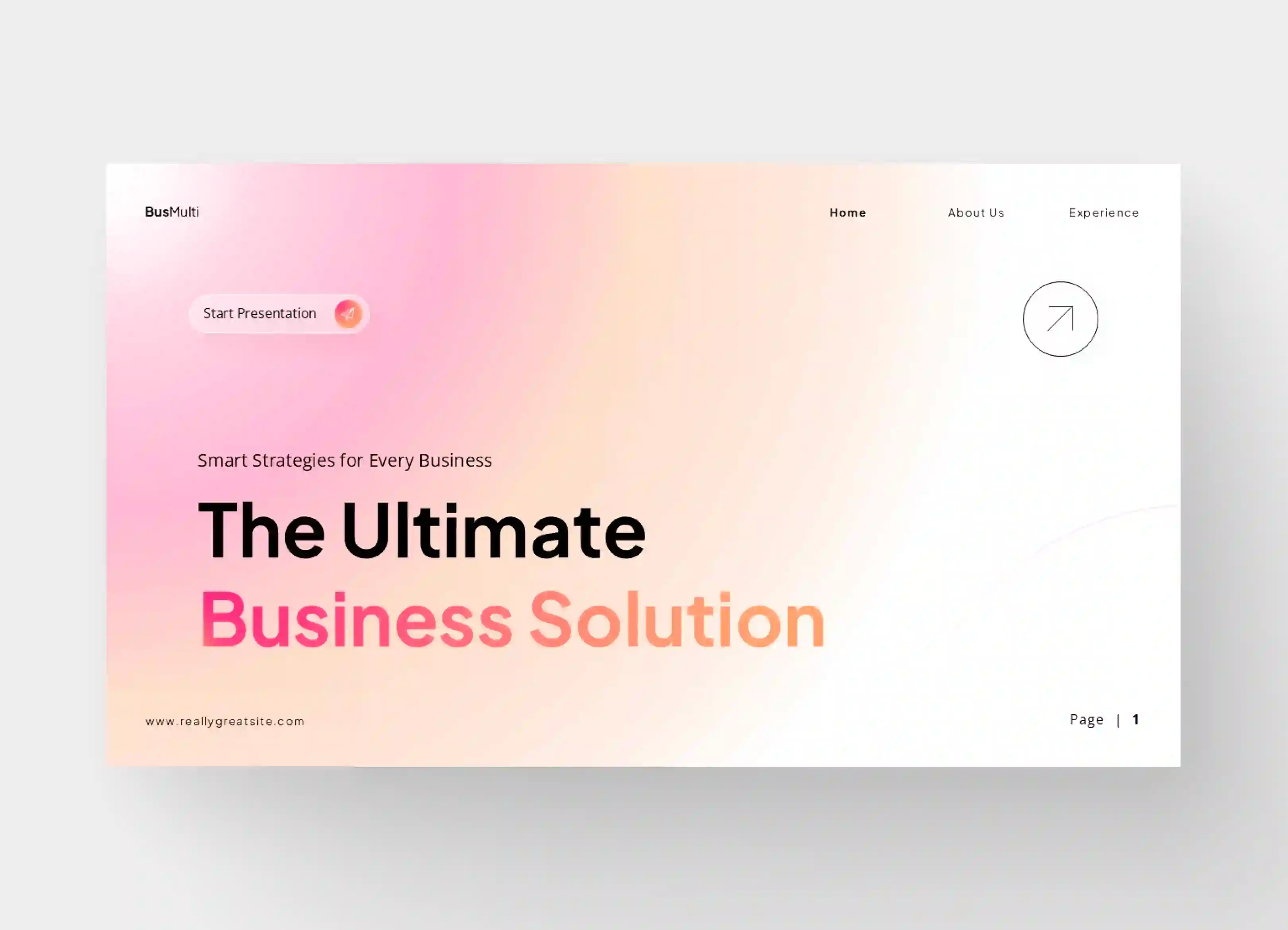 Business Multipurpose Presentation