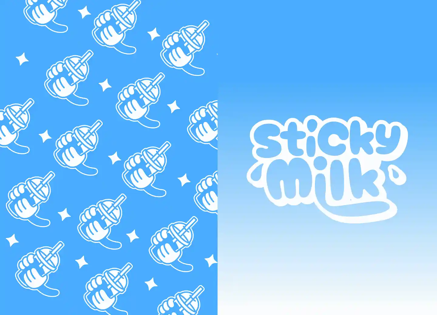 Sticky Milk | Milk Drink Branding