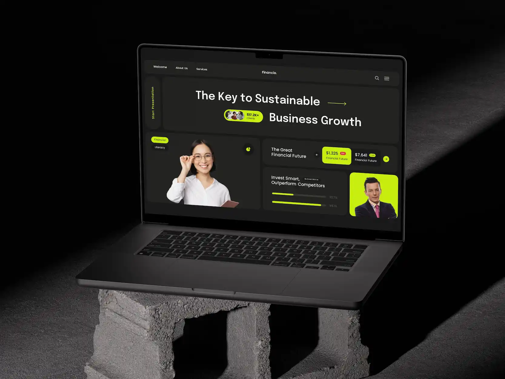 Financia — Business Growth Presentation