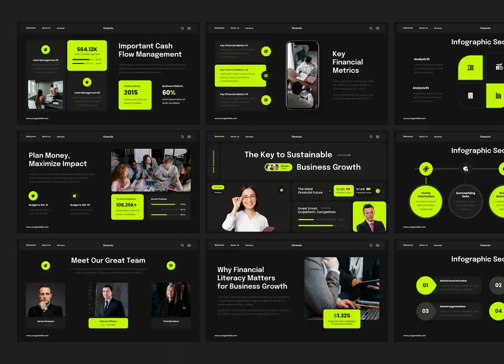 Financia — Business Growth Presentation