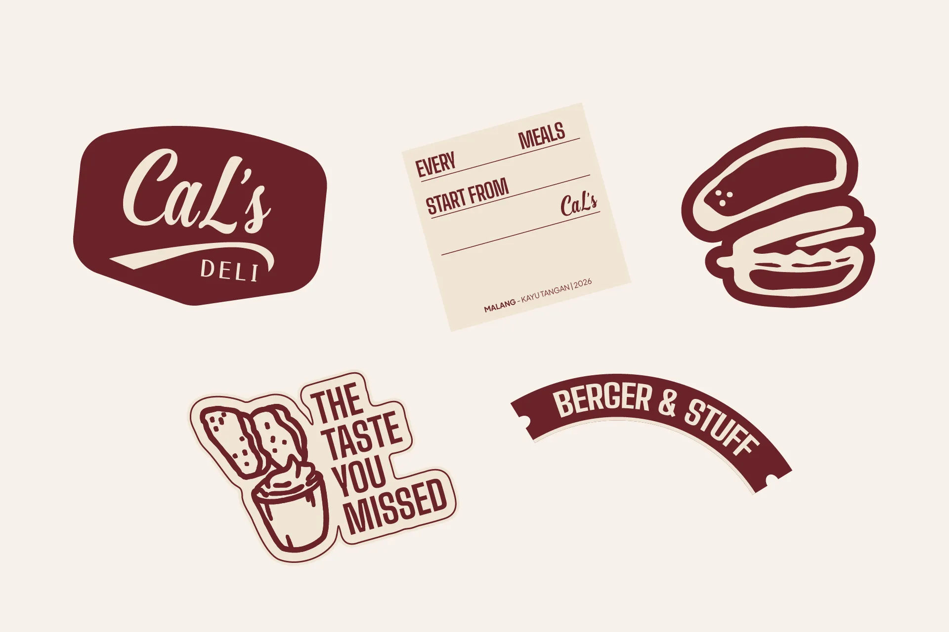 Cal’s Deli Brand Identity