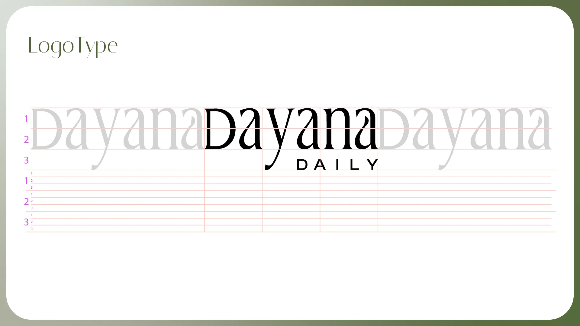 Dayana Daily Skincare Brand Identity