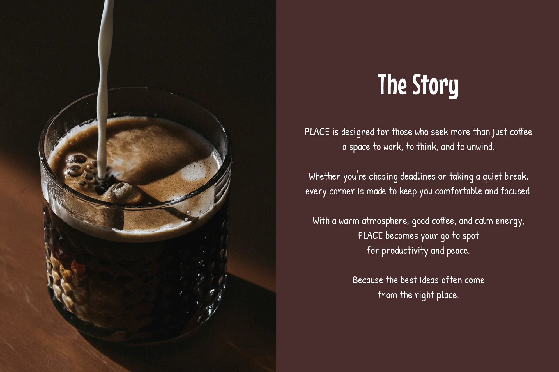 PLACE Coffee Brand Identity