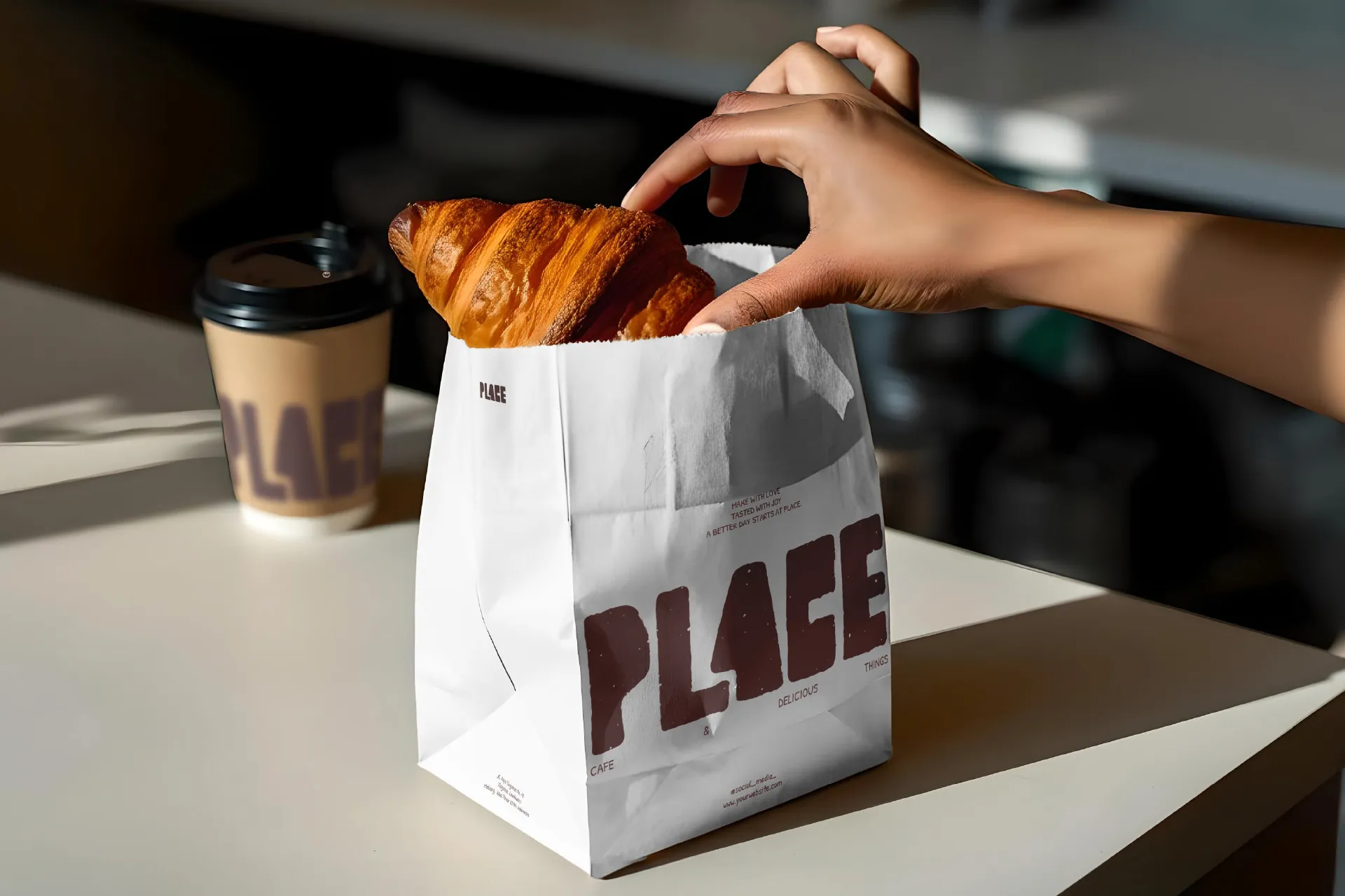 PLACE Coffee Brand Identity